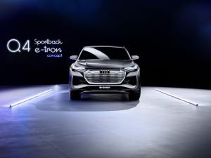 Audi Q4 Sportback e-tron Concept 2020 года 